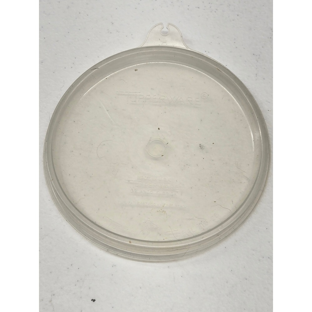 Tupperware Replacement Lid Seal 215-25 Clear Round Vintage Made in USA